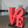 Mô hình trang trí chữ LOVE 3D nghệ thuật - Đồ decor bàn làm việc - Thumbnail 2