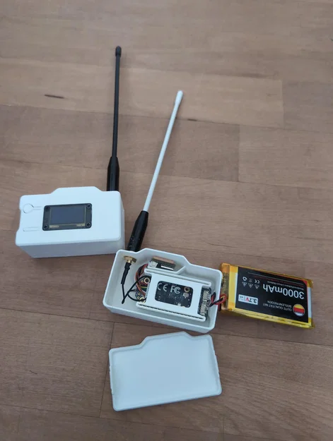 Vỏ Heltec V4 không cần ốc (pin header đã hàn, tùy chọn GNSS) - Image 1