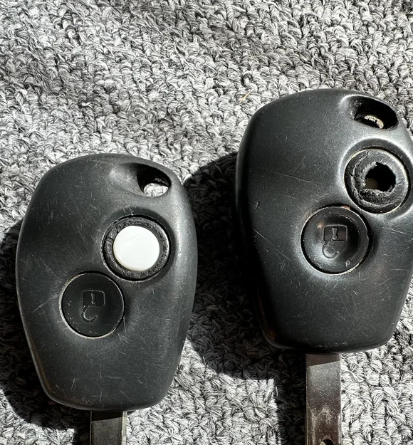 Nút bấm thay thế chìa khóa xe Nissan, Opel, Vauxhall in 3D - Image 1