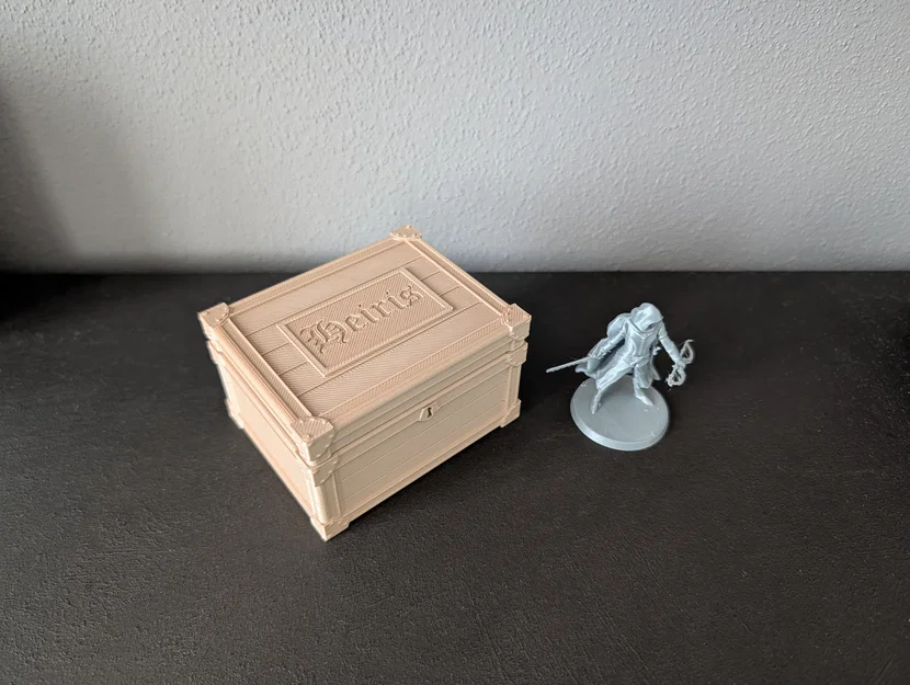 Hộp đựng mini TTRPG tùy biến | D&D Travel Case dạng rương - Image 1