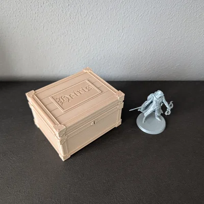 Hộp đựng mini TTRPG tùy biến | D&D Travel Case dạng rương