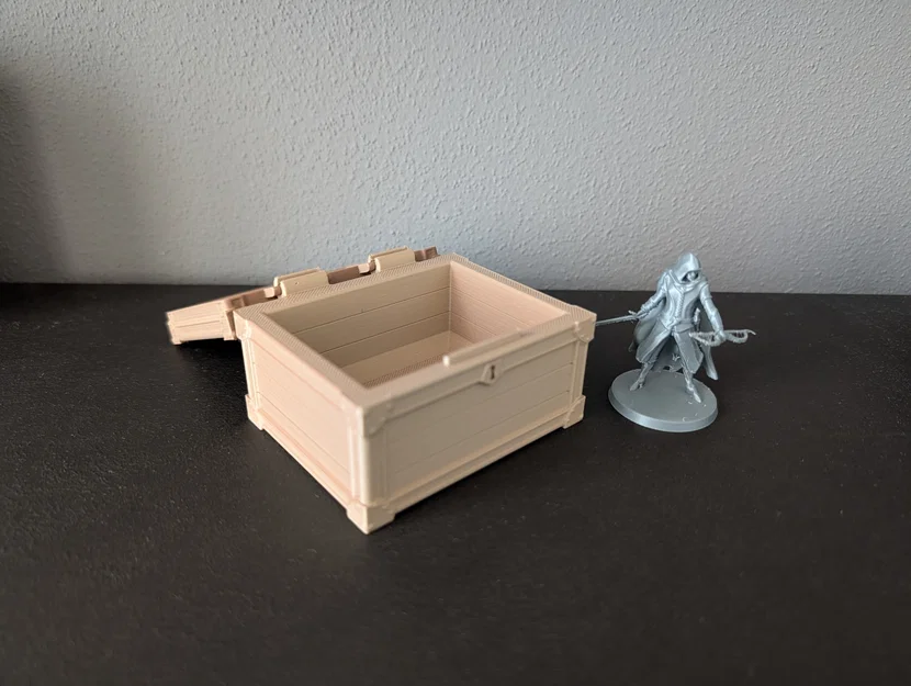Hộp đựng mini TTRPG tùy biến | D&D Travel Case dạng rương - Image 4