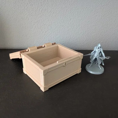 Hộp đựng mini TTRPG tùy biến | D&D Travel Case dạng rương