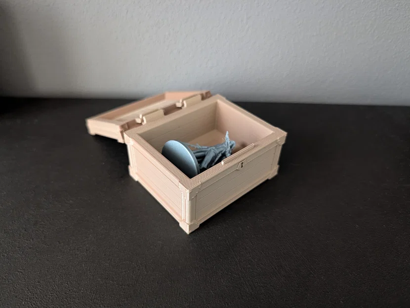 Hộp đựng mini TTRPG tùy biến | D&D Travel Case dạng rương - Image 5