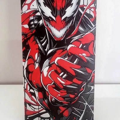Carnage – Chân dung symbiote HueForge đa màu