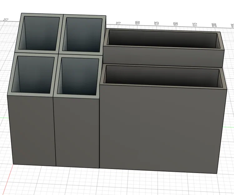 Khay đựng bút và dụng cụ văn phòng đa năng in 3D tiện lợi - Image 1