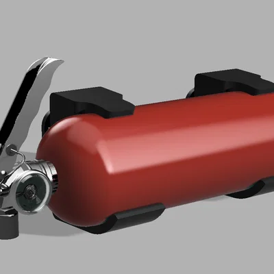 Ngàm gắn Molle cho bình chữa cháy (Fire Extinguisher Molle attachment)