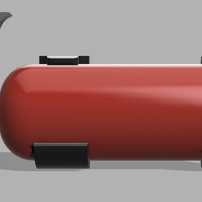 Ngàm gắn Molle cho bình chữa cháy (Fire Extinguisher Molle attachment)
