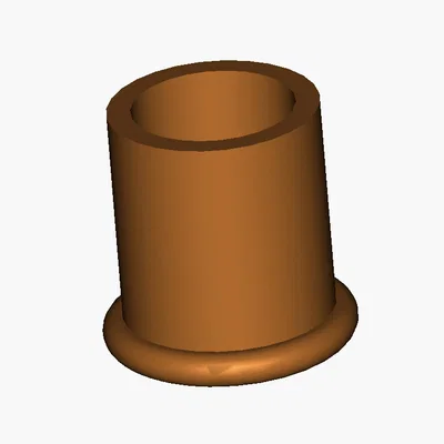 Mô hình đạn Flobert 9mm: File STL in 3D trang trí cực nét