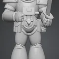 Mô hình 3D Space Marine Blood Angels cho người yêu thích Warhammer 40k - Thumbnail 3