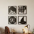 Bộ tranh treo tường trang trí Harry Potter 3D đẹp mắt - Thumbnail 1
