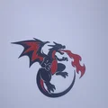 Mô hình treo tường Charizard (Pokémon) - Trang trí 3D độc đáo - Thumbnail 3