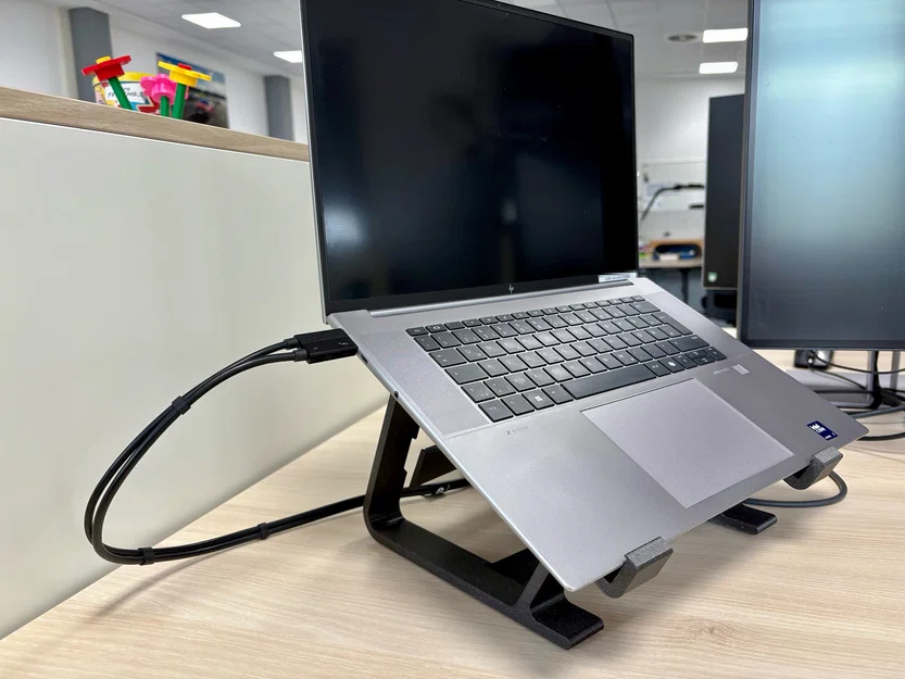 Giá đỡ Laptop tháo lắp tiện lợi: Phụ kiện in 3D thông minh cho văn phòng - Image 1
