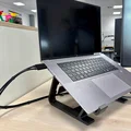 Giá đỡ Laptop tháo lắp tiện lợi: Phụ kiện in 3D thông minh cho văn phòng - Thumbnail 1