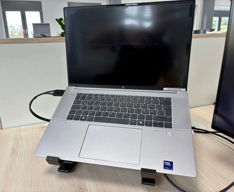 Giá đỡ Laptop tháo lắp tiện lợi: Phụ kiện in 3D thông minh cho văn phòng - Image 2
