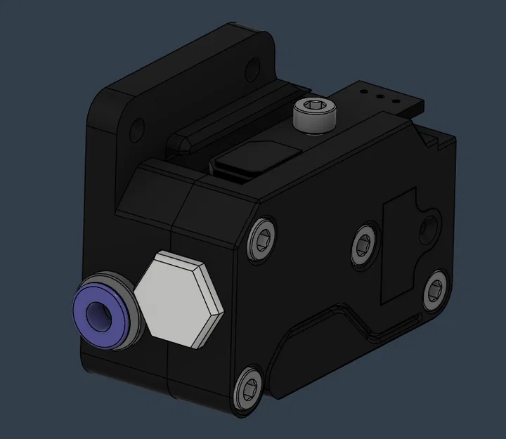 Cảm biến filament thông minh: runout switch + nút RGB backlit - Image 1