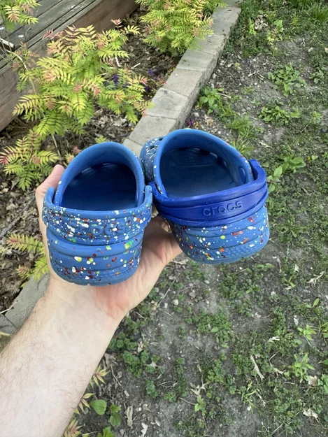 Quai hậu CROCS thay thế cho trẻ em (in TPU) - Image 1