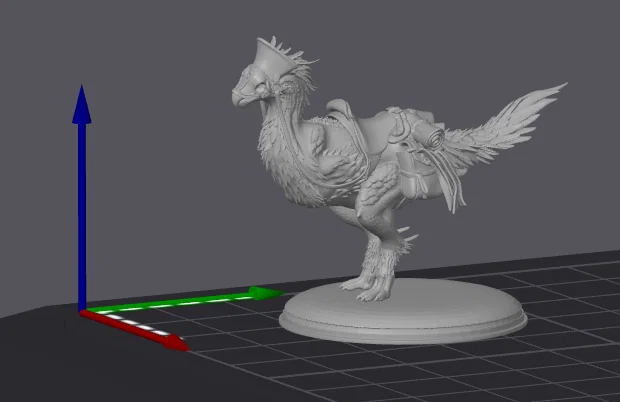 Mô hình in 3D thú cưỡi MH Wilds Mount chi tiết cho game thủ - Image 1