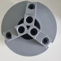 CNC Lathe Chuck tự canh tâm (3D Printable) - Thumbnail 3