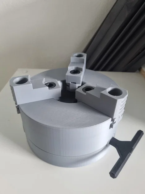 CNC Lathe Chuck tự canh tâm (3D Printable) - Image 5
