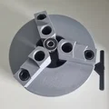 CNC Lathe Chuck tự canh tâm (3D Printable) - Thumbnail 6