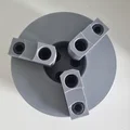 CNC Lathe Chuck tự canh tâm (3D Printable) - Thumbnail 7