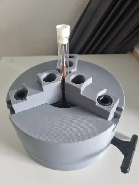 CNC Lathe Chuck tự canh tâm (3D Printable) - Image 9
