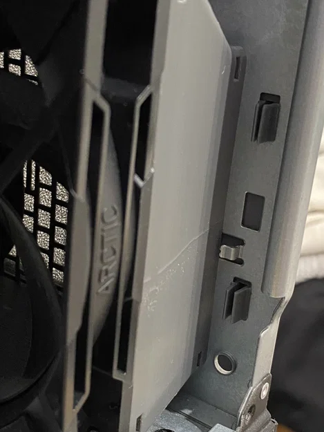 HP Z440: Gắn fan trước 120mm kèm lọc bụi (Z440 120mm front fan with filter) - Image 10