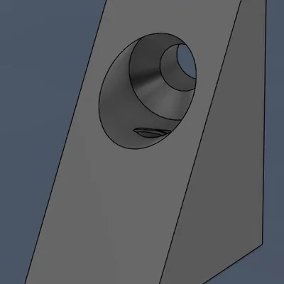 Pat kẹp cố định khay ngăn kéo (Drawer tray fastener) in 3D cực chắc