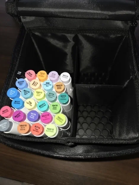 Khay Nhựa Gắn Túi Đựng 320 Bút Huhu Markers (Marker Insert) - Image 1