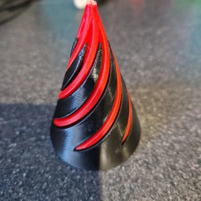 Mô hình đồ chơi Spiral Fidget xoắn ốc độc đáo in 3D