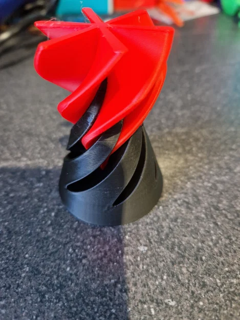 Mô hình đồ chơi Spiral Fidget xoắn ốc độc đáo in 3D - Image 2