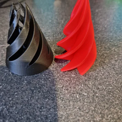 Mô hình đồ chơi Spiral Fidget xoắn ốc độc đáo in 3D