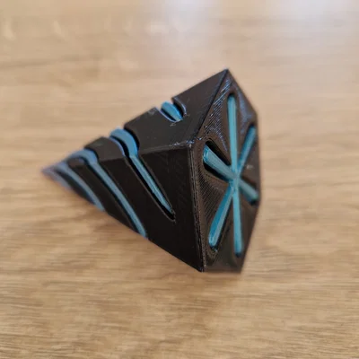 Mô hình đồ chơi xoắn ốc Hexagon Spiral Fidget độc đáo