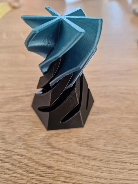 Mô hình đồ chơi xoắn ốc Hexagon Spiral Fidget độc đáo - Image 4