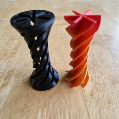 Spiral Fidget - Đồ chơi xoay giải trí in 3D độc đáo