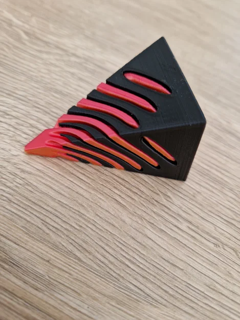 Mô hình tháp xoắn giải trí Spiral Fidget Square (File in 3D) - Image 5