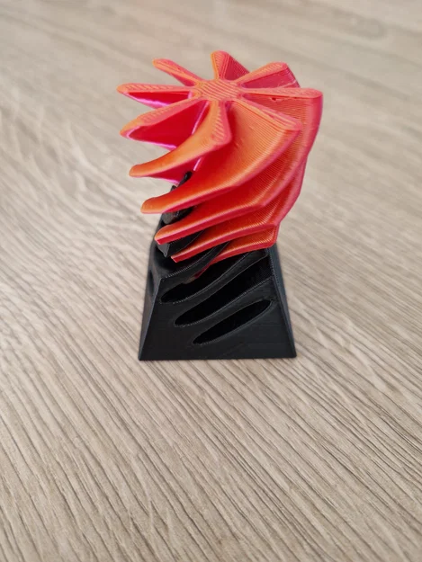 Mô hình tháp xoắn giải trí Spiral Fidget Square (File in 3D) - Image 6