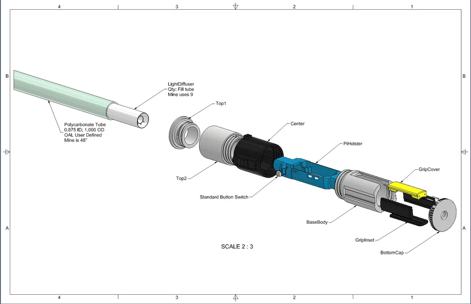 Lightsaber Raspberry Pi Zero - Image 4