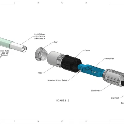 Lightsaber Raspberry Pi Zero