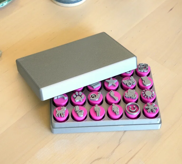 Bộ Mini Clay Stamp 10 mm – Chi tiết cao | Cần nozzle 0.2 - Image 5