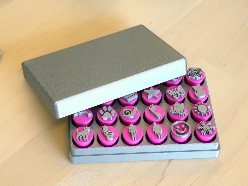 Bộ Mini Clay Stamp 10 mm – Chi tiết cao | Cần nozzle 0.2 - Image 6