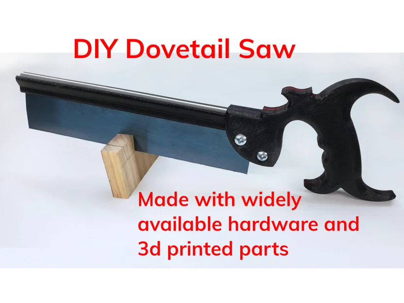 Cưa Dovetail (Dovetail Saw) DIY in 3D - Image 1