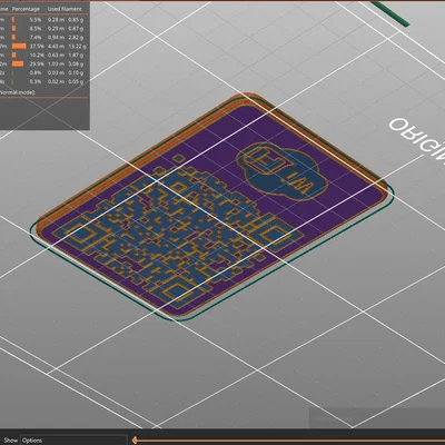 Thẻ QR WiFi 3D (WiFi QR-Code Card) tự thiết kế tiện lợi