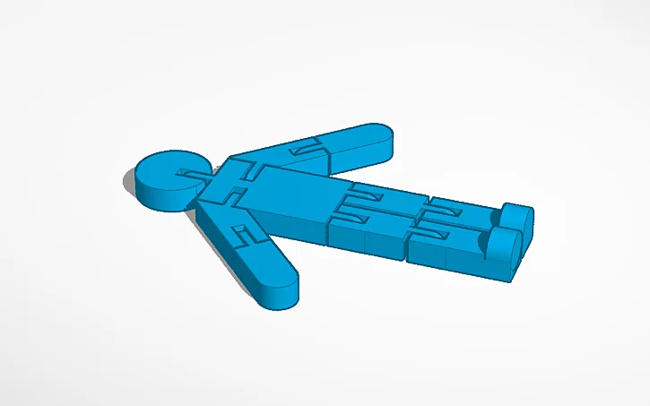 Mô hình người nhựa Flexi Guy linh hoạt in 3D cực dễ - Image 1