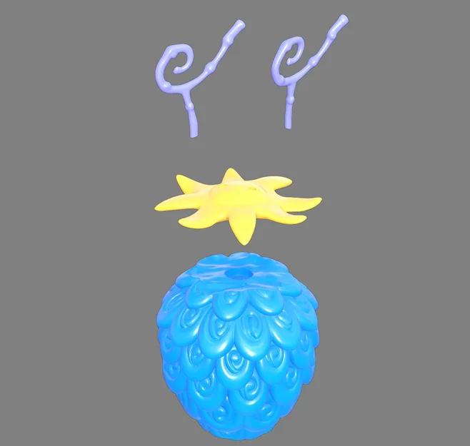 Uo Uo no Mi (Devil Fruit One Piece) – Mẫu 3D - Image 6