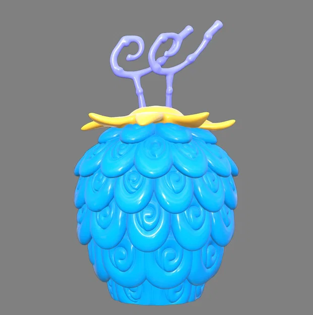 Uo Uo no Mi (Devil Fruit One Piece) – Mẫu 3D - Image 8
