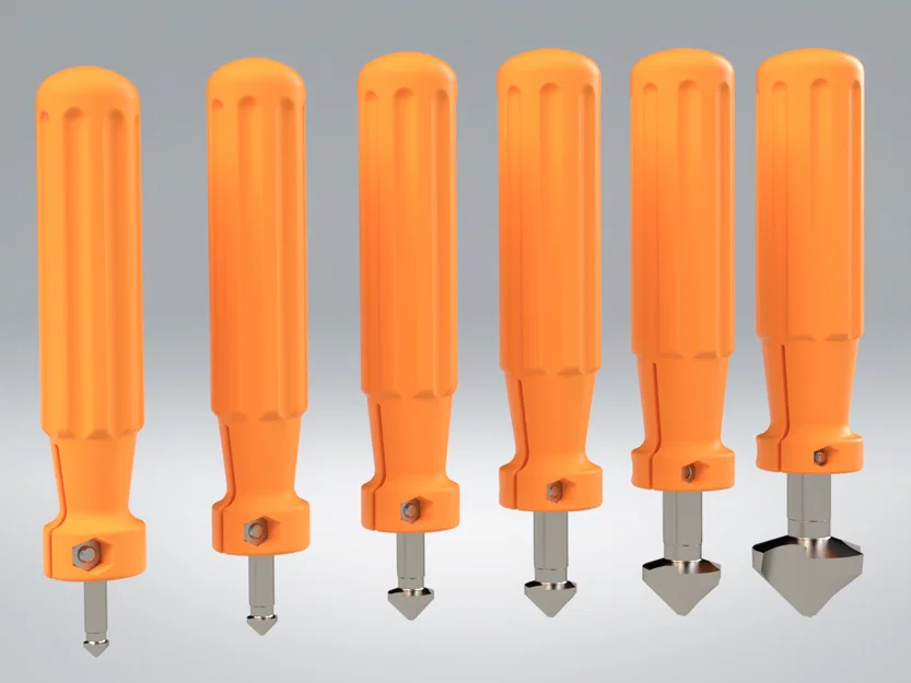 Tay cầm dụng cụ đa năng cho mũi loe & dụng cụ khác Ø4–Ø16 mm - Image 4