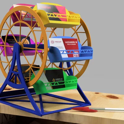 Giá Đỡ Danh Thiếp Vòng Quay Ferris