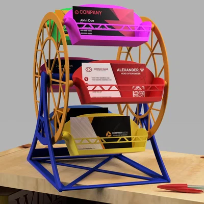 Giá Đỡ Danh Thiếp Vòng Quay Ferris